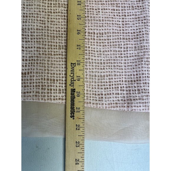 Rebecca Taylor Soft Pink Silk Net Lace Blouse Silk Top Tank Size 6 - Picture 10 of 14